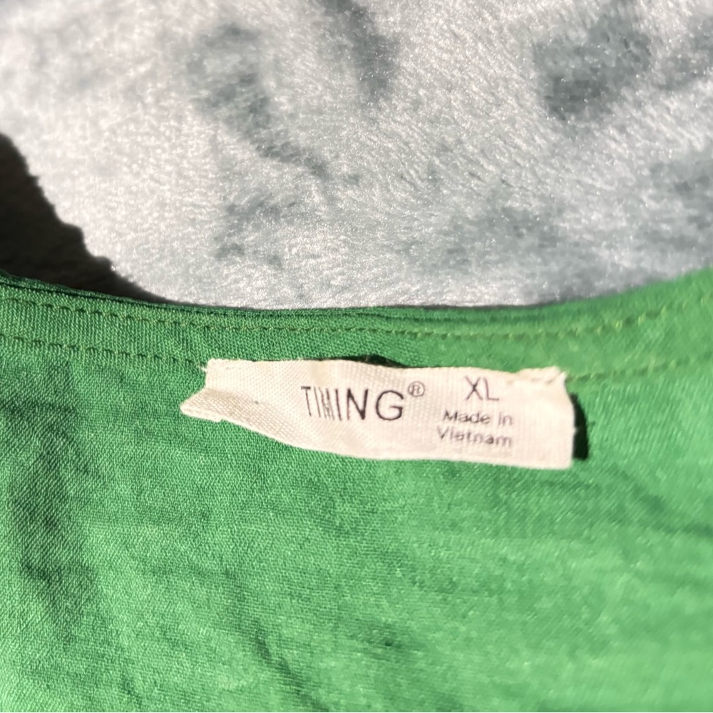 Timing Vibrant Green jumper XL
